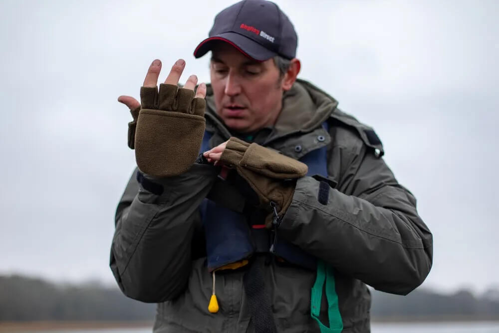 Gants de Pêche Chaud Gants de Pêche Chaud